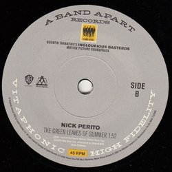 Inglourious Basterds Trilha sonora (David Bowie, Nick Perito) - CD-inlay