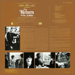 The Return of the Soldier Ścieżka dźwiękowa (Richard Rodney Bennett) - Tylna strona okladki plyty CD