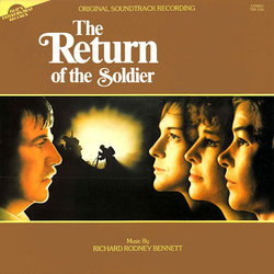 The Return of the Soldier Soundtrack (Richard Rodney Bennett) - CD cover
