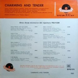 Charming And Tender Soundtrack (Various Artists, Charlie Chaplin, Frank Skinner, Victor Young) - CD Trasero