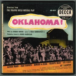 Oklahoma! Soundtrack (Oscar Hammerstein II, Richard Rodgers) - CD cover