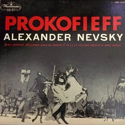 Alexander Nevsky Trilha sonora (Sergei Prokofiev) - capa de CD
