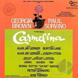 Carmelina Soundtrack (Alan Jay Lerner , Burton Lane) - CD cover