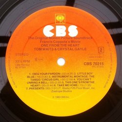 Coup De Coeur Bande Originale (Tom Waits) - cd-inlay