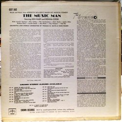 The Music Man Soundtrack (Meredith Willson, Meredith Willson ) - CD Achterzijde