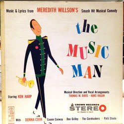 The Music Man Soundtrack (Meredith Willson, Meredith Willson ) - CD cover
