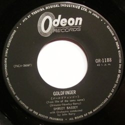 Goldfinger Soundtrack (John Barry) - cd-cartula