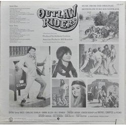 Outlaw Riders サウンドトラック (John Bath) - CD裏表紙