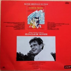 L'Amour Propre Soundtrack (Jean-Claude Vannier) - CD Achterzijde