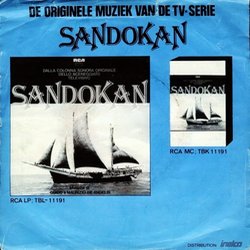 Sandokan Soundtrack (Guido De Angelis, Maurizio De Angelis, Oliver Onions ) - CD Back cover