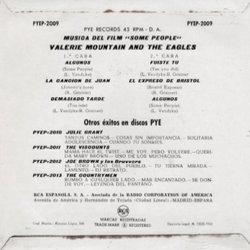 Some People Ścieżka dźwiękowa (The Eagles, Ron Grainer, Valerie Mountain) - Tylna strona okladki plyty CD