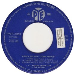 Some People 声带 (The Eagles, Ron Grainer, Valerie Mountain) - CD-镶嵌