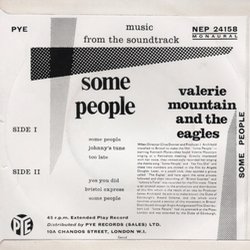 Some People Soundtrack (The Eagles, Ron Grainer, Valerie Mountain) - CD Achterzijde