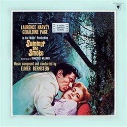Summer and Smoke サウンドトラック (Elmer Bernstein) - CDカバー