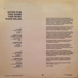 Action Films 1977 Ścieżka dźwiękowa (Various Artists) - Tylna strona okladki plyty CD