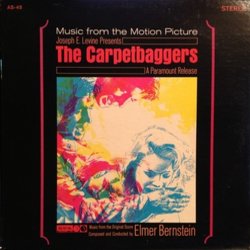 The Carpetbaggers Trilha sonora (Elmer Bernstein) - capa de CD
