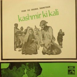 Kashmir Ki Kali サウンドトラック (Asha Bhosle, S. H. Bihari, O.P. Nayyar, Mohammed Rafi) - CDカバー