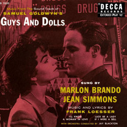Samuel Goldwyn's Guys And Dolls Soundtrack (Marlon Brando, Frank Loesser, Jean Simmons) - CD cover