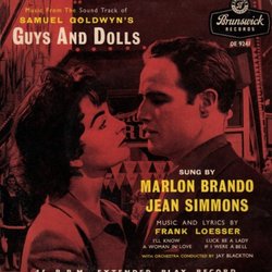 Samuel Goldwyn's Guys And Dolls Soundtrack (Marlon Brando, Frank Loesser, Jean Simmons) - CD-Cover