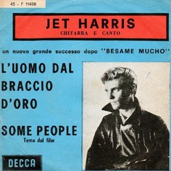  L'Uomo Dal Braccio D'Oro サウンドトラック (Elmer Bernstein) - CDカバー