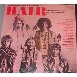 Hair - The American Tribal Love-Rock Musical Trilha sonora (Galt MacDermot, James Rado, Gerome Ragni) - capa de CD
