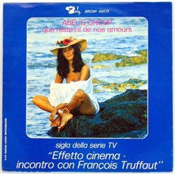 Effetto Cinema - incontro con Franois Truffaut Ścieżka dźwiękowa (Abel's Group, Charles Trenet) - Okładka CD