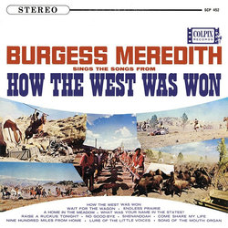 Burgess Meredith ‎Sings Songs From How The West Was Won サウンドトラック (Burgess Meredith, Alfred Newman) - CDカバー