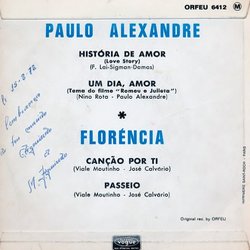 Histria De Amor Love Story / Romeu E Julleta Colonna sonora (Francis Lai, Nino Rota) - Copertina posteriore CD