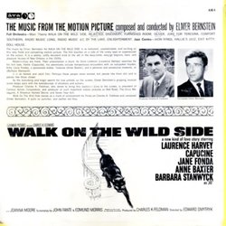 Walk on the Wild Side Soundtrack (Elmer Bernstein) - CD Achterzijde