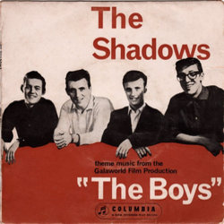 The Boys Soundtrack (Bill McGuffie, The Shadows) - CD cover