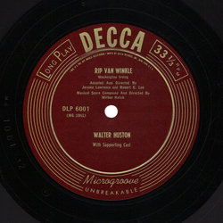 Ichabod The Legend Of Sleepy Hollow / Rip Van Winkle 声带 (Bing Crosby, Wilbur Hatch, Walter Huston, Victor Young) - CD-镶嵌