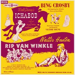 Ichabod The Legend Of Sleepy Hollow / Rip Van Winkle Soundtrack (Bing Crosby, Wilbur Hatch, Walter Huston, Victor Young) - CD cover
