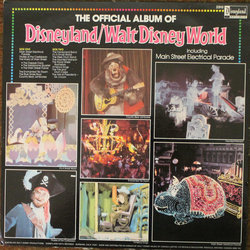 The Official Album Of Disneyland/Walt Disney Soundtrack (Various Artists) - CD Back cover