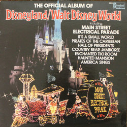 The Official Album Of Disneyland/Walt Disney Soundtrack (Various Artists) - CD cover