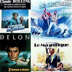 Claude Bolling: Musiques Originales de Films d'Aventures Ścieżka dźwiękowa (Claude Bolling) - Okładka CD