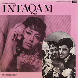 Intaqam Colonna sonora (Rajinder Krishan, Lata Mangeshkar, Laxmikant Pyarelal, Mohammed Rafi) - Copertina posteriore CD