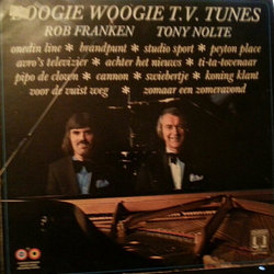 Boogie Woogie T.V. Tunes Ścieżka dźwiękowa (Various Artists) - Okładka CD