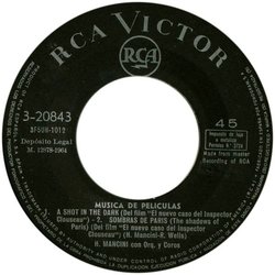 La Pantera Rosa / El Nuevo Caso Del Inspector Clouseau Soundtrack (Henry Mancini) - cd-inlay