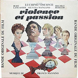 Violence Et Passion Soundtrack (Franco Mannino) - CD-Cover