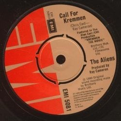 Call For Kremmen サウンドトラック (The Aliens, Kenny Everett) - CDインレイ