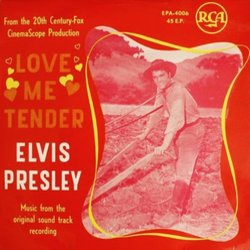 Love Me Tender Colonna sonora (Lionel Newman) - Copertina del CD