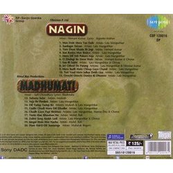 Nagin / Madhumati 声带 (Various Artists, Salil Chowdhury, Rajinder Krishan, Hemant Kumar, Shailey Shailendra, Majrooh Sultanpuri) - CD后盖