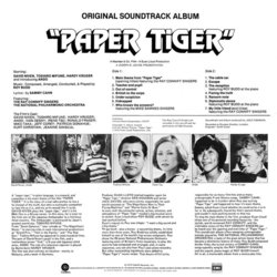 Paper Tiger Soundtrack (Roy Budd) - CD Back cover