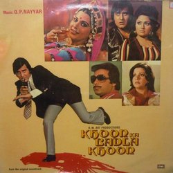 Khoon Ka Badla Khoon Soundtrack (Various Artists, Ram Bhardwaj, S. H. Bihari, O.P. Nayyar) - CD-Cover