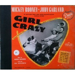 Girl Crazy Ścieżka dźwiękowa (George Gershwin, Ira Gershwin) - Okładka CD