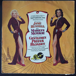 Gentlemen Prefer Blondes Soundtrack (Leo Robin, Jule Styne) - CD cover