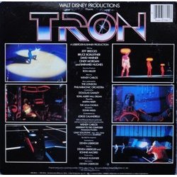 Tron Soundtrack (Wendy Carlos) - CD Back cover
