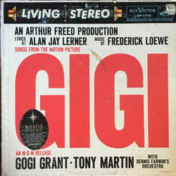 Gigi サウンドトラック (Alan Jay Lerner , Frederick Loewe) - CDカバー