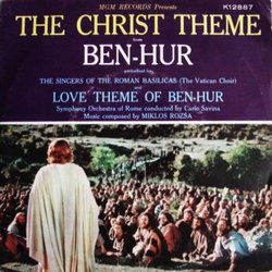 The Christ Theme From Ben-Hur Soundtrack (Mikls Rzsa) - CD cover