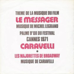 Le Messager / Les Majorettes de Broadway Soundtrack ( Caravelli, Michel Legrand) - CD cover